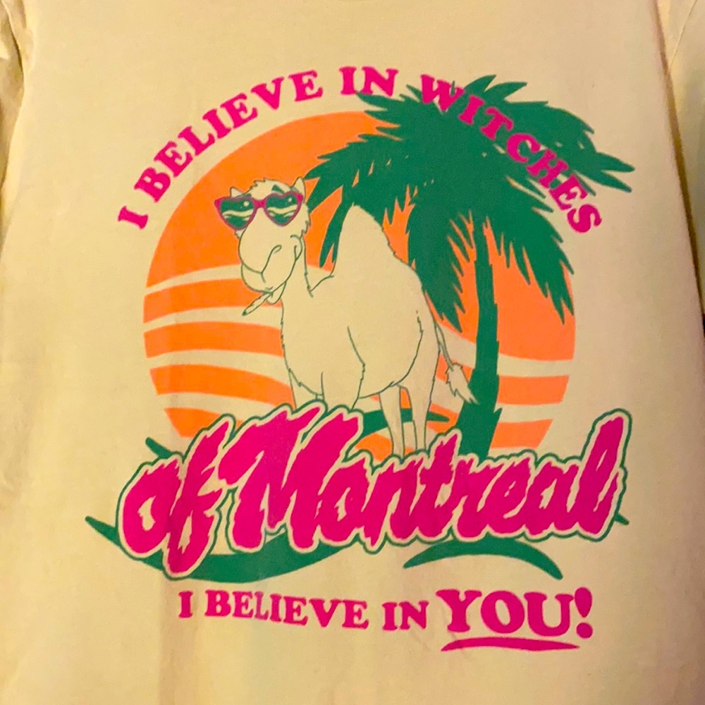 Of Montreal Yellow I believe Shirt